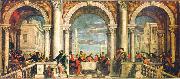Paolo Veronese The Feast in the House of Levi oil on canvas